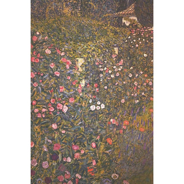 Gustav Klimt Flower Canvas